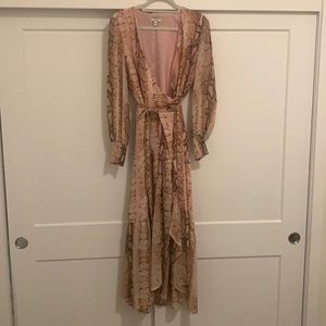 BAR III Long Sleeve Dress